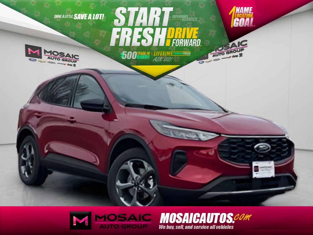 Rapid Red Metallic Tinted Clearcoat 2026 Ford Escape ST-Line AWD SUV / Crossover All-Wheel Drive 8-Speed Automatic