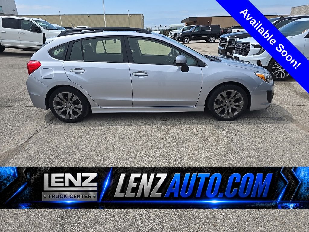 Ice Silver Metallic 2014 Subaru Impreza Hatchback All-Wheel Drive Continuously Variable Transmission
