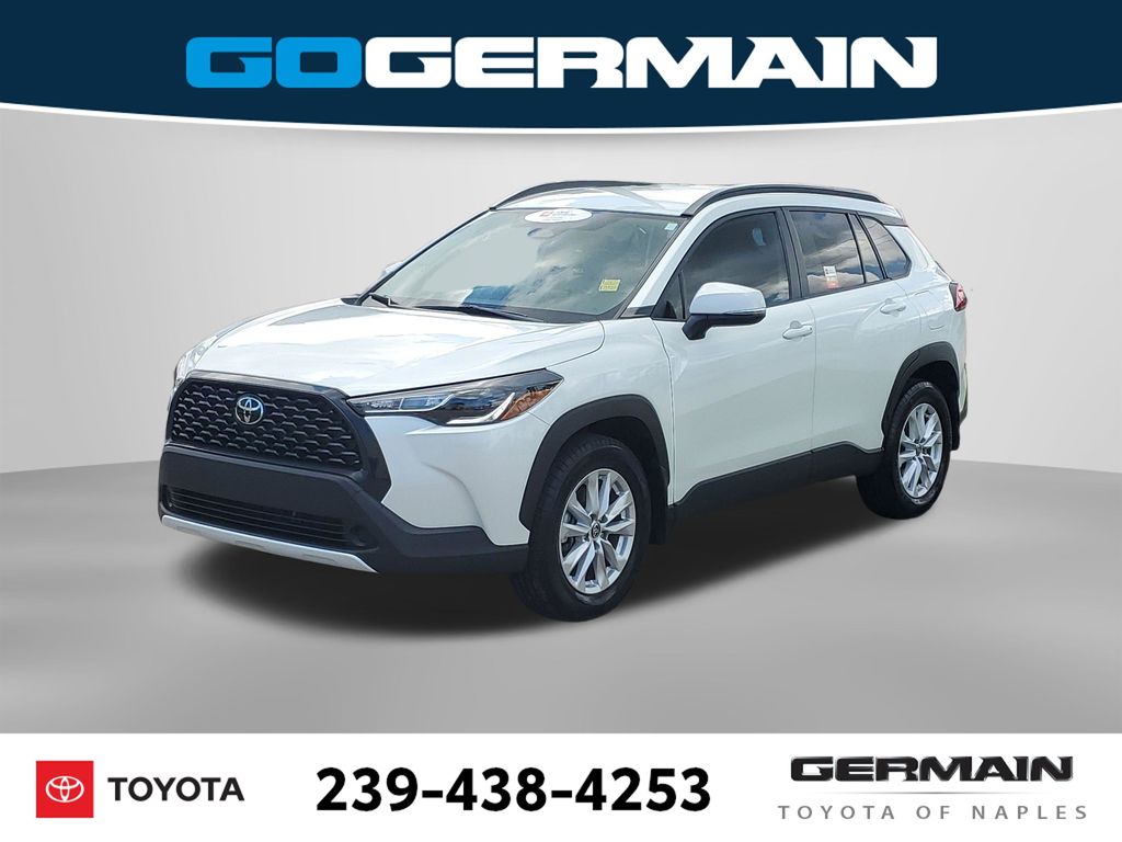 White (Wind Chill Pearl) 2024 Toyota Corolla Cross SUV / Crossover Front-Wheel Drive Continuously Variable Transmission