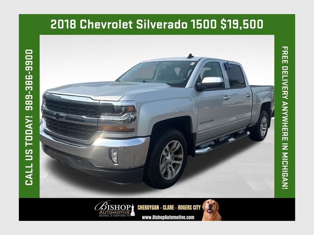 2018 Chevrolet Silverado 1500 LT Crew Cab 4WD