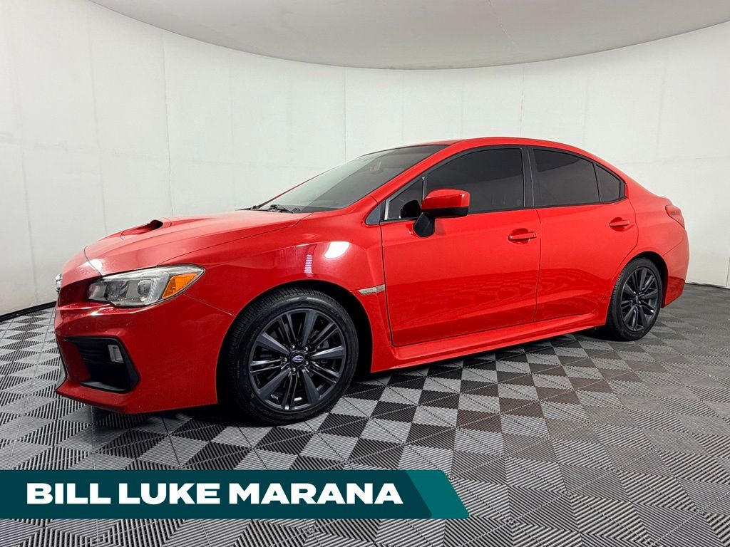 Pure Red 2019 Subaru WRX Sedan All-Wheel Drive 6-Speed Manual