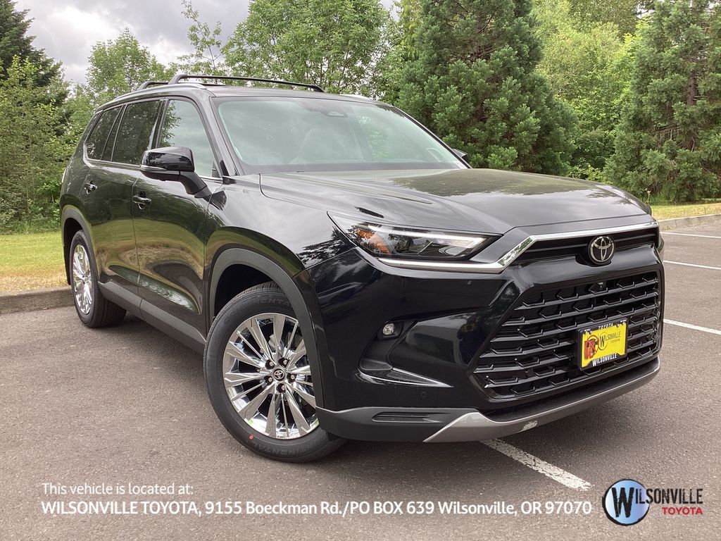 Midnight Black Metallic 2026 Toyota Grand Highlander SUV / Crossover All-Wheel Drive 8-Speed Automatic