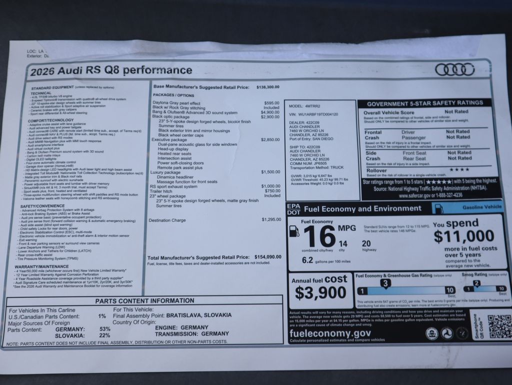 Thumbnail: 2026 Audi RS Q8 - 9