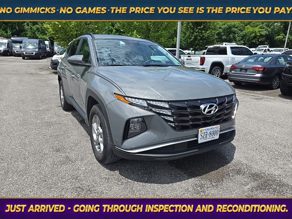 Hampton Gray 2024 Hyundai Tucson SUV / Crossover All-Wheel Drive 8-Speed Automatic