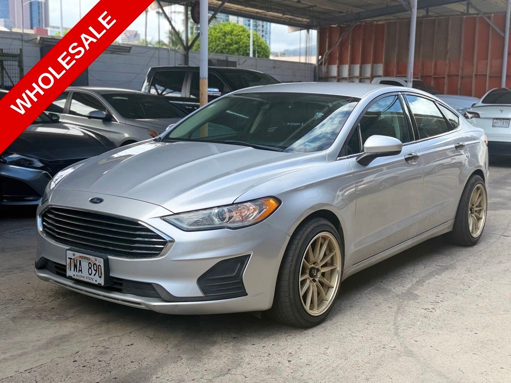 Ingot Silver 2019 Ford Fusion Sedan Front-Wheel Drive 6-Speed Automatic