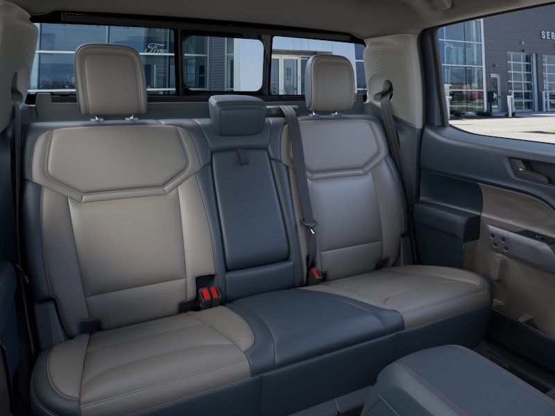 New 2025 Azure Gray Metallic Tri-Coat Ford Lariat image 11