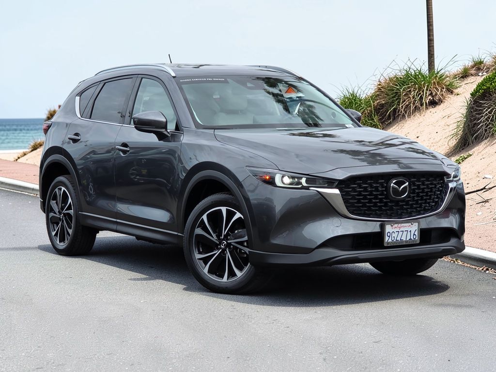 Machine Gray Metallic 2023 Mazda CX-5 2.5 S Premium Plus AWD SUV / Crossover All-Wheel Drive 6-Speed Automatic