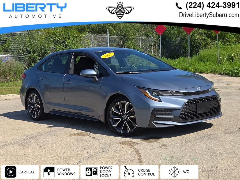 Celestite 2022 Toyota Corolla Sedan Front-Wheel Drive Continuously Variable Transmission
