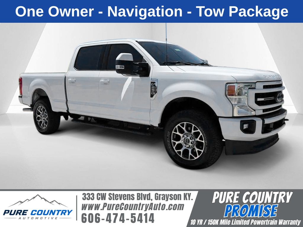 Oxford White 2022 Ford F-250 Super Duty Pickup Truck Four-Wheel Drive 6-Speed Automatic