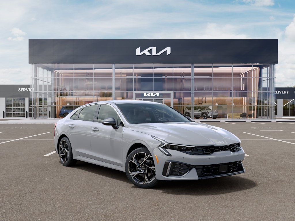 2026 Wolf Gray Kia K5 GT-Line AWD Sedan