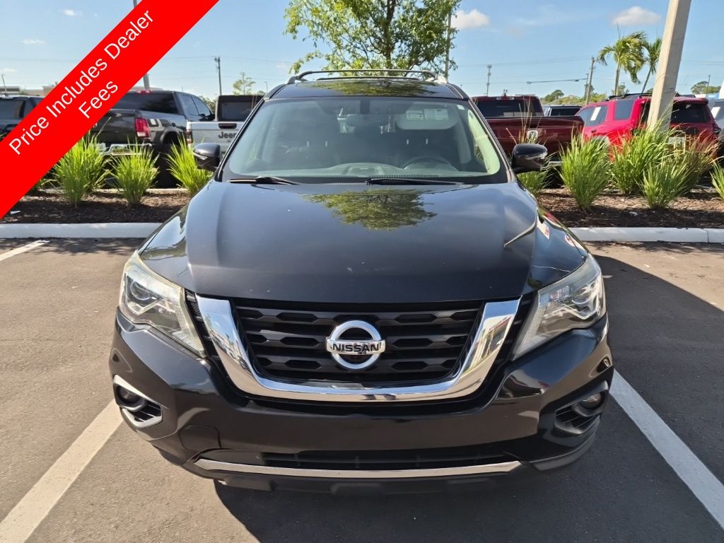 Used 2018 Nissan Pathfinder SL with VIN 5N1DR2MN2JC665244 for sale in Cape Coral, FL