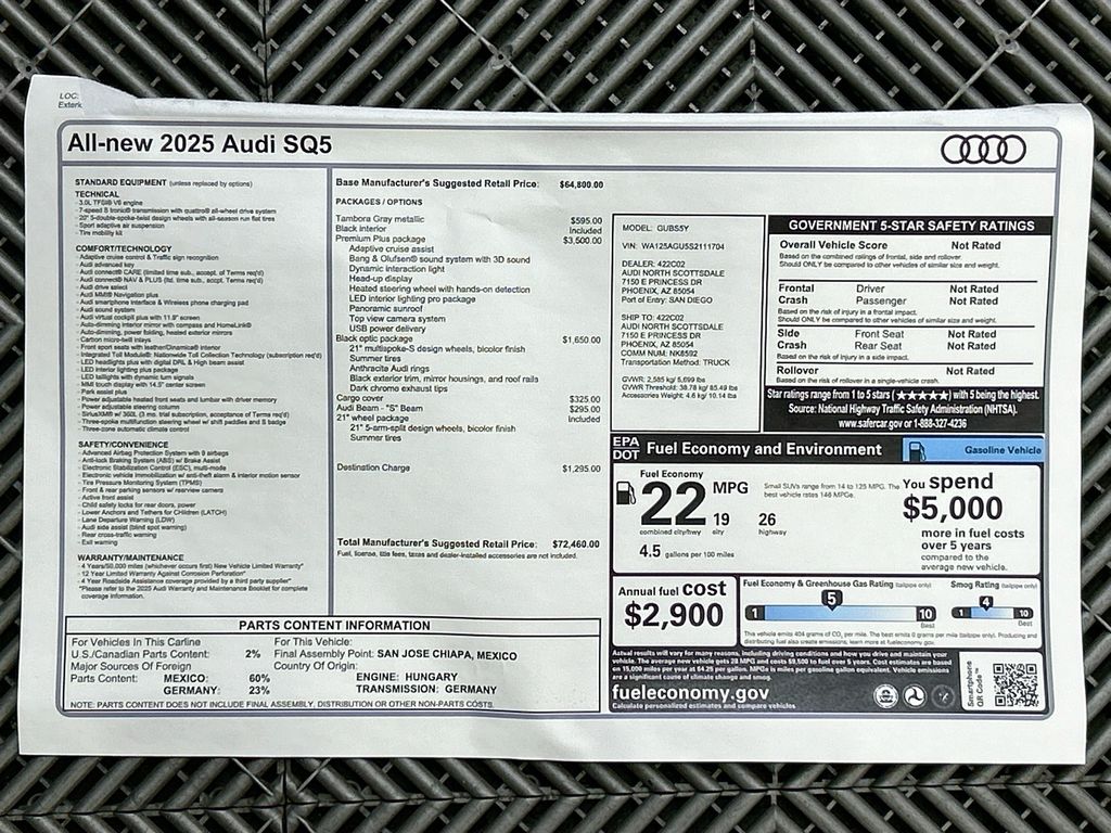 Thumbnail: 2025 Audi SQ5 - 9