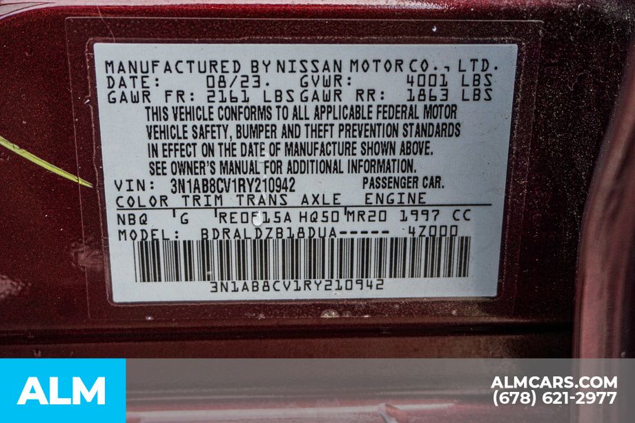 Used 2024 Red Nissan SV image 52