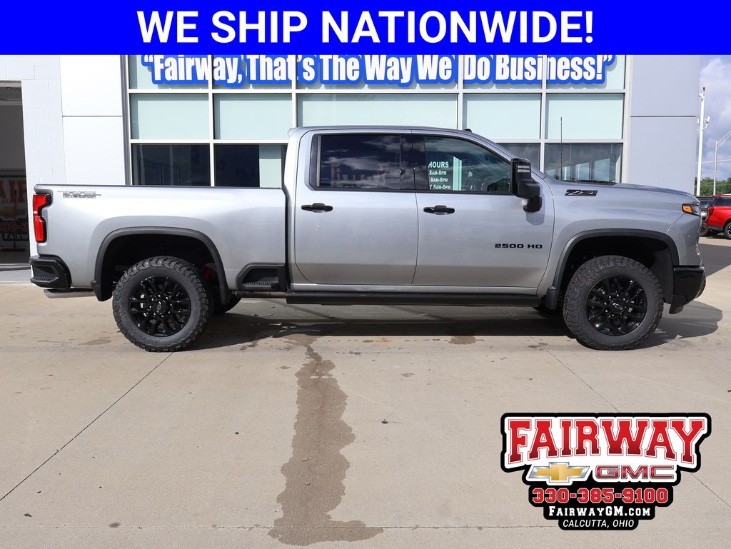 Sterling Gray Metallic 2026 Chevrolet Silverado 2500HD Pickup Truck Four-Wheel Drive Automatic