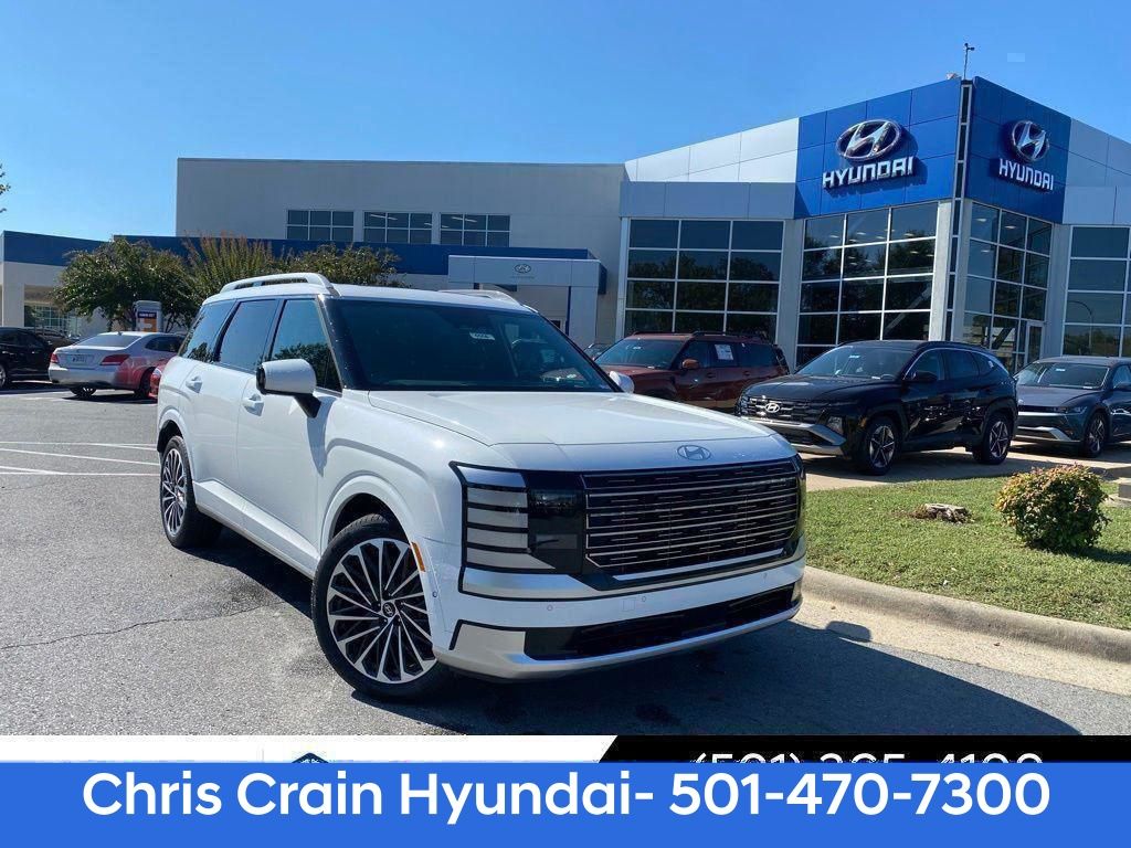 Creamy White Pearl 2026 Hyundai Palisade SUV / Crossover All-Wheel Drive 8-Speed Automatic