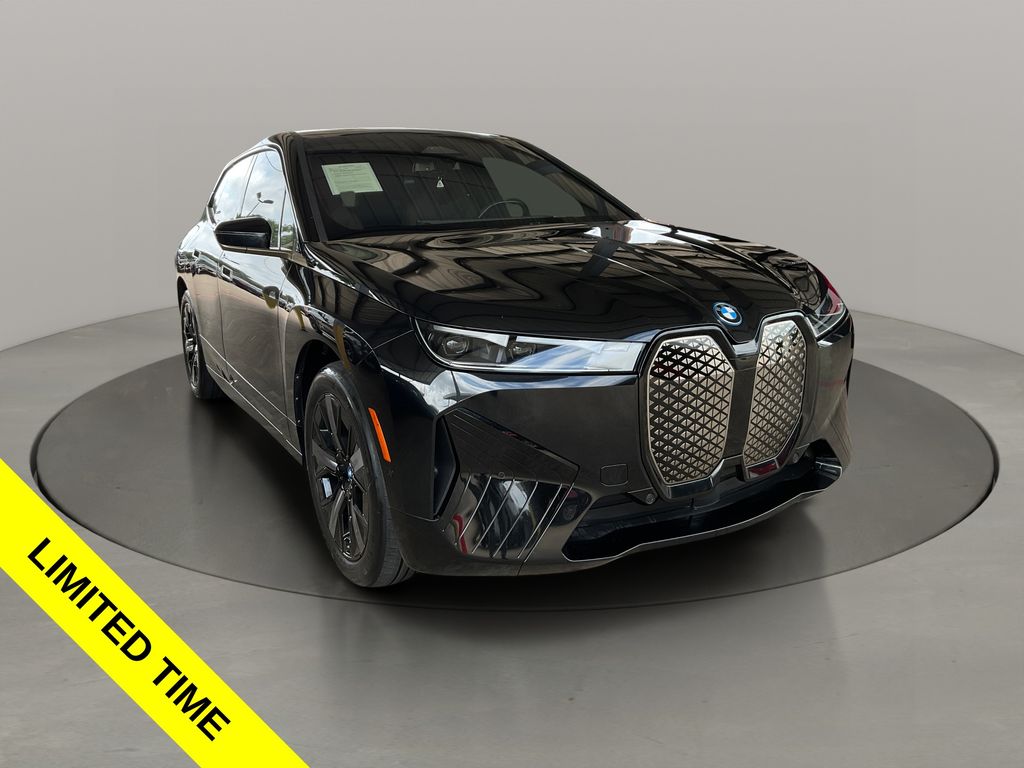 Black Sapphire Metallic 2023 BMW iX SUV / Crossover All-Wheel Drive Automatic