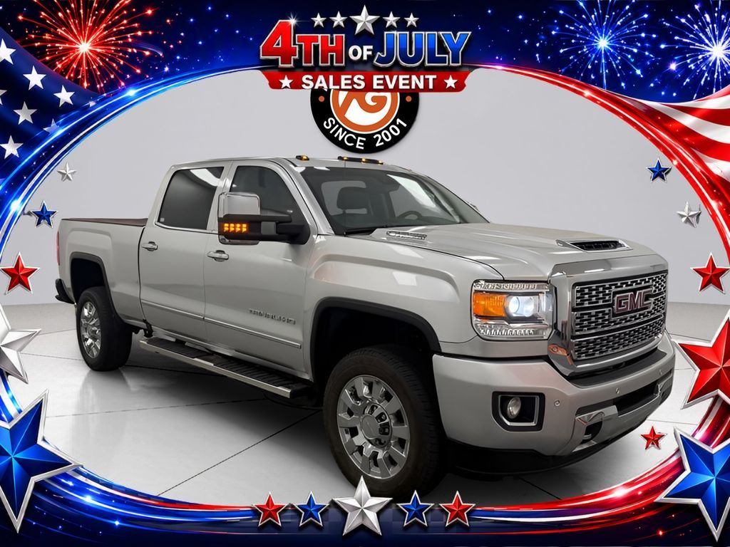 Quicksilver Metallic 2019 GMC Sierra 2500HD Pickup Truck Four-Wheel Drive 6-Speed Automatic