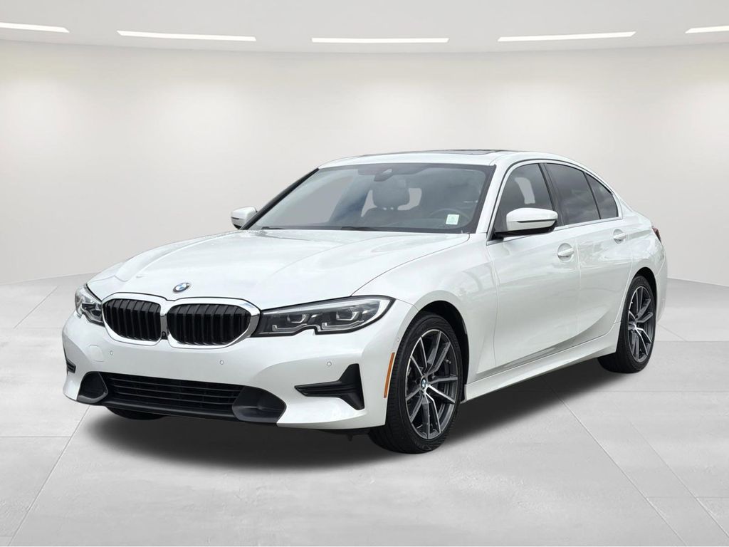Mineral White Metallic 2021 BMW 3 Series 330i RWD Sedan Rear-Wheel Drive 8-Speed Automatic
