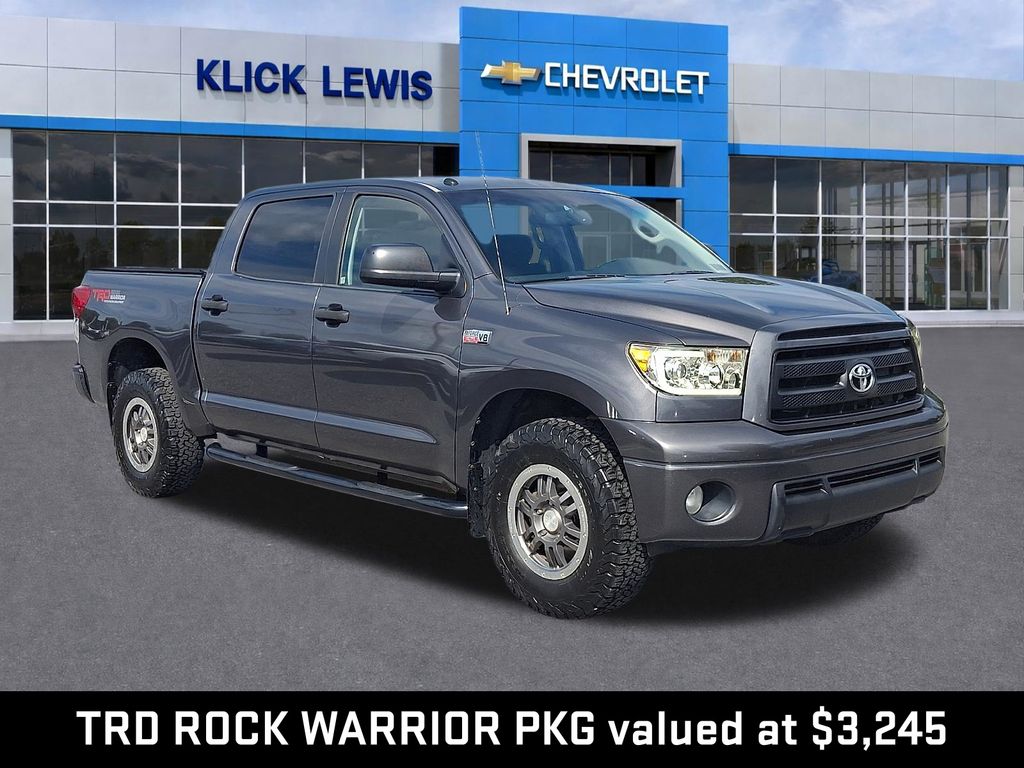 Magnetic Gray Metallic 2011 Toyota Tundra Pickup Truck Four-Wheel Drive 6-Speed Automatic