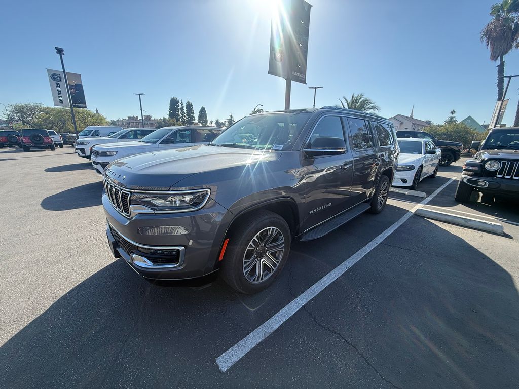 Gray Metallic 2024 Jeep Wagoneer L SUV / Crossover Four-Wheel Drive 8-Speed Automatic