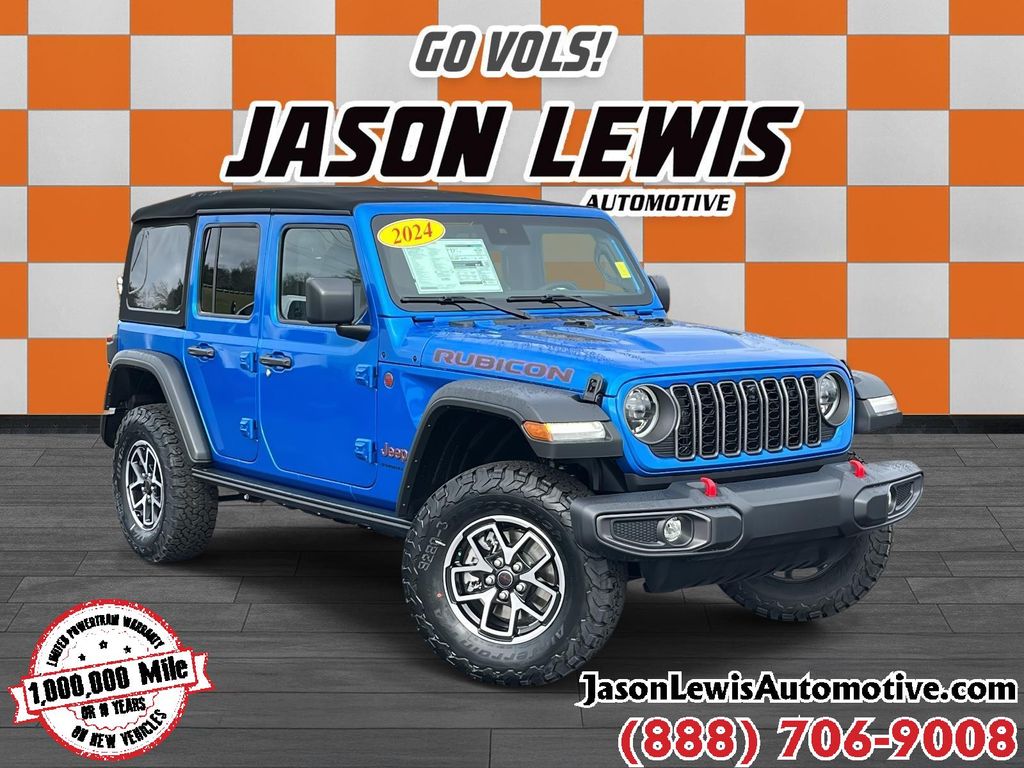 Blue Pearl 2024 Jeep Wrangler SUV / Crossover Four-Wheel Drive 8-Speed Automatic