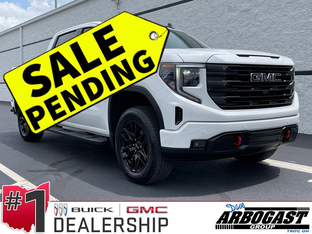 Summit White 2025 GMC Sierra 1500 Pickup Truck Four-Wheel Drive Automatic