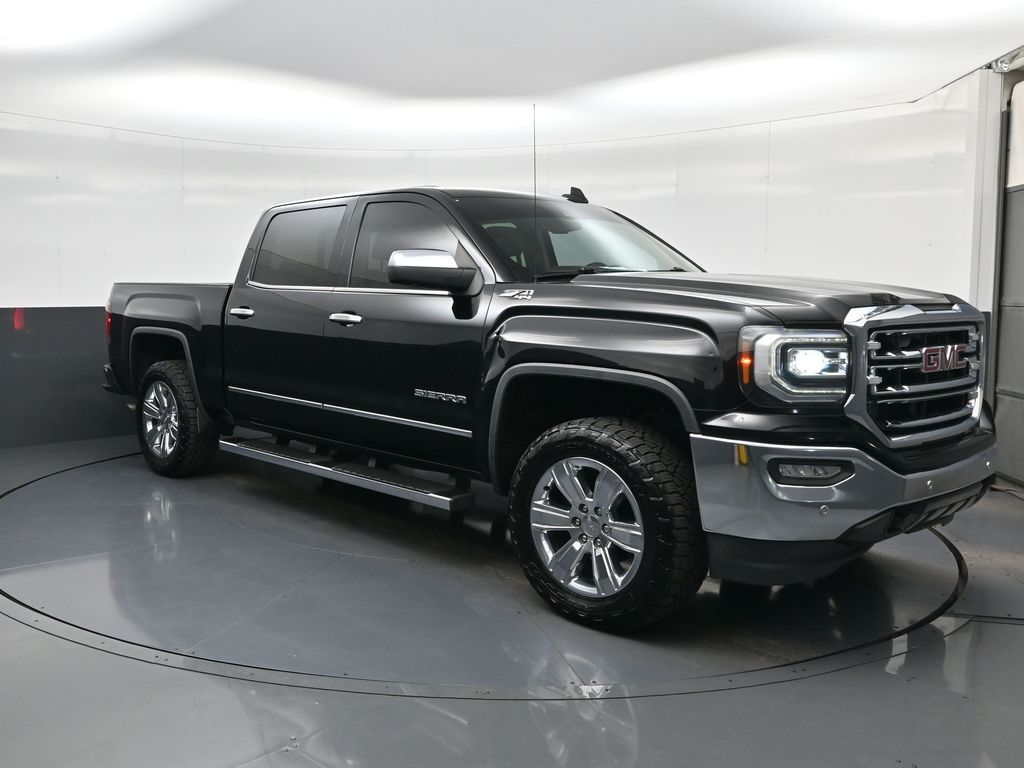 Onyx Black 2017 GMC Sierra 1500 Pickup Truck Four-Wheel Drive 8-Speed Automatic Overdrive