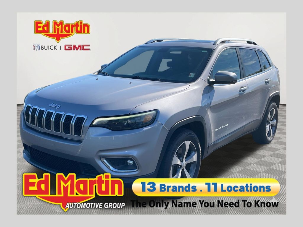 Billet Silver Metallic 2019 Jeep Cherokee SUV / Crossover Four-Wheel Drive 9-Speed Automatic