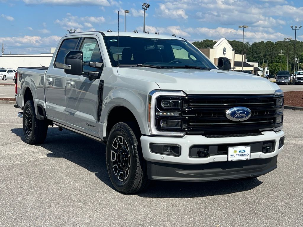 2025 Ford F-250SD Platinum White at Walterboro Ford
