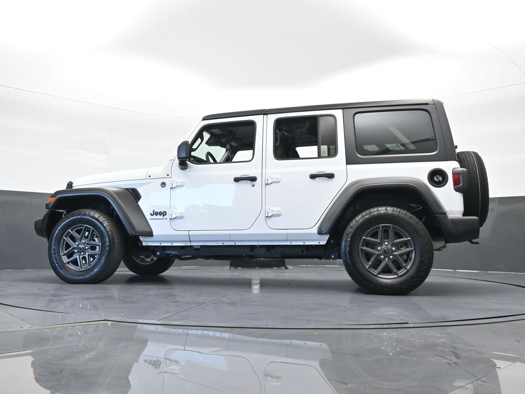 Used 2024 Bright White Clearcoat Jeep Sport S image 50
