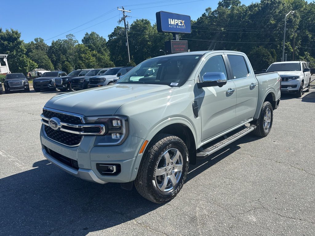 Cactus 2024 Ford Ranger Lariat SuperCrew 4WD Pickup Truck Four-Wheel Drive Automatic