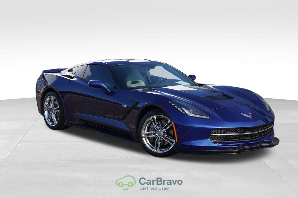 Admiral Blue Metallic 2017 Chevrolet Corvette Coupe Rear-Wheel Drive 8-Speed Automatic