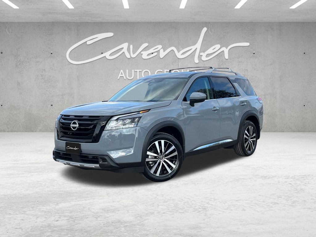 Boulder Gray Pearl 2025 Nissan Pathfinder Platinum 4WD SUV / Crossover All-Wheel Drive 9-Speed Automatic
