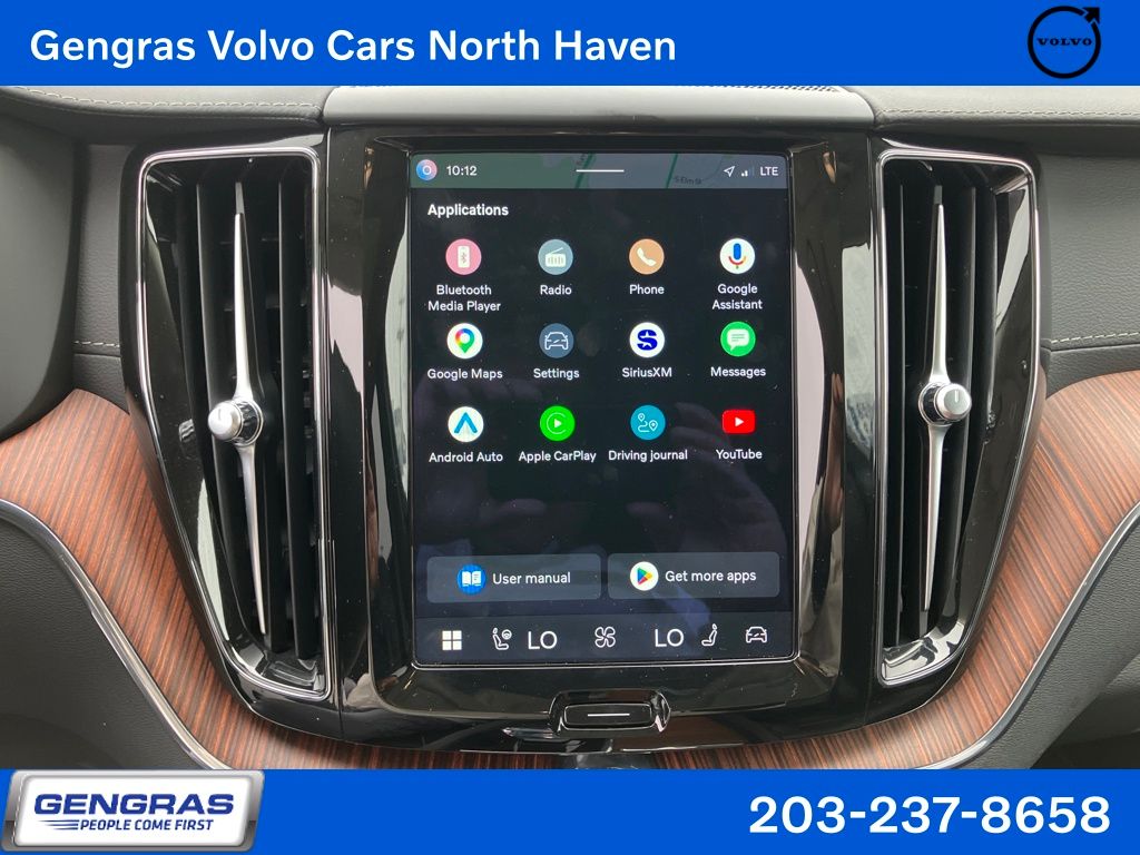 Denim Blue Metallic 2023 Volvo XC60 B5 Ultimate Dark Theme AWD SUV / Crossover All-Wheel Drive Automatic