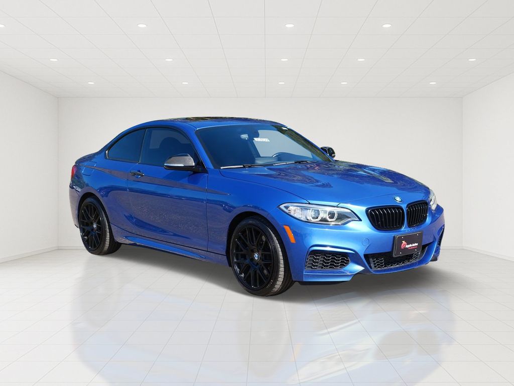Estoril Blue Metallic 2016 BMW 2 Series Coupe All-Wheel Drive 8-Speed Automatic