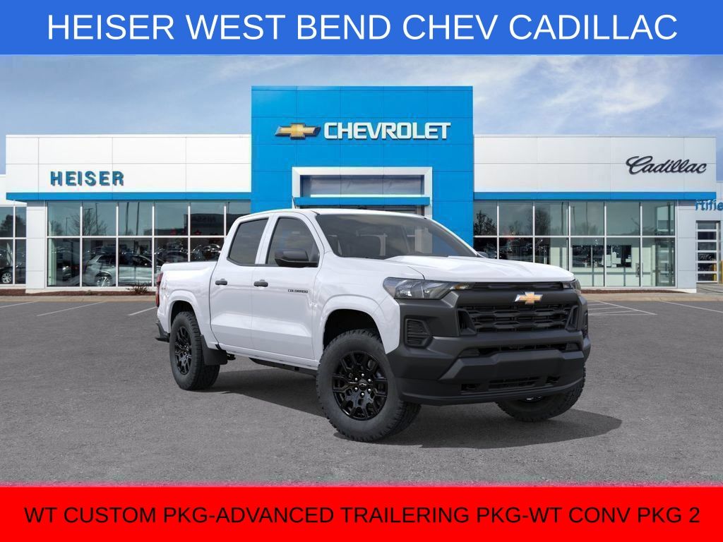 Summit White 2026 Chevrolet Colorado Pickup Truck Four-Wheel Drive 8-Speed Automatic