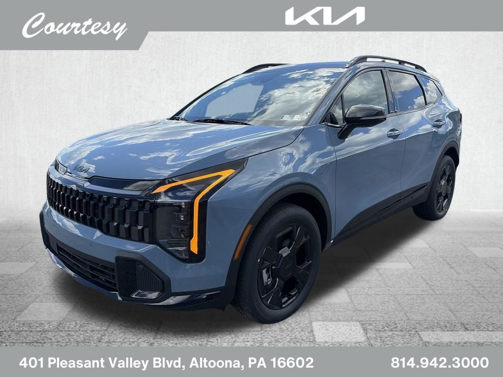 Heritage Blue 2026 Kia Sportage Hybrid SUV / Crossover All-Wheel Drive 6-Speed Automatic