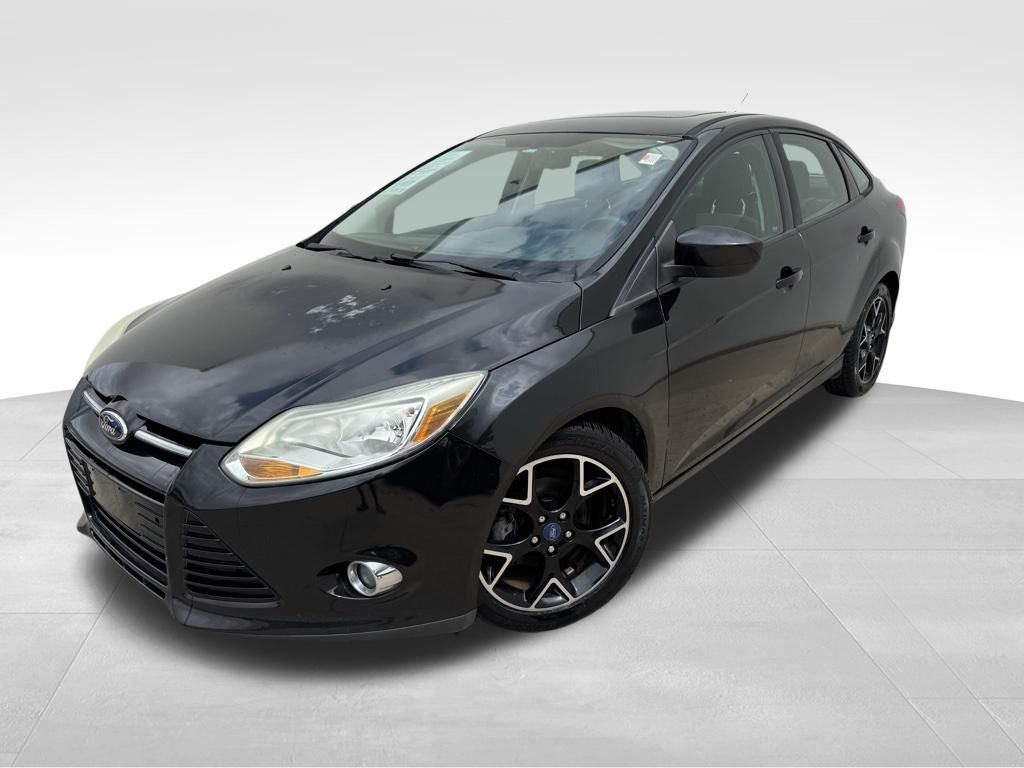 Tuxedo Black Metallic 2012 Ford Focus SE Sedan Front-Wheel Drive 6-Speed Automatic