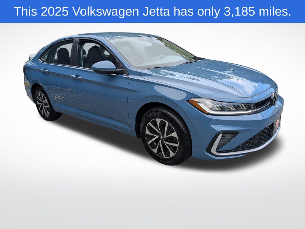 Blue 2025 Volkswagen Jetta Sedan Front-Wheel Drive 8-Speed Automatic