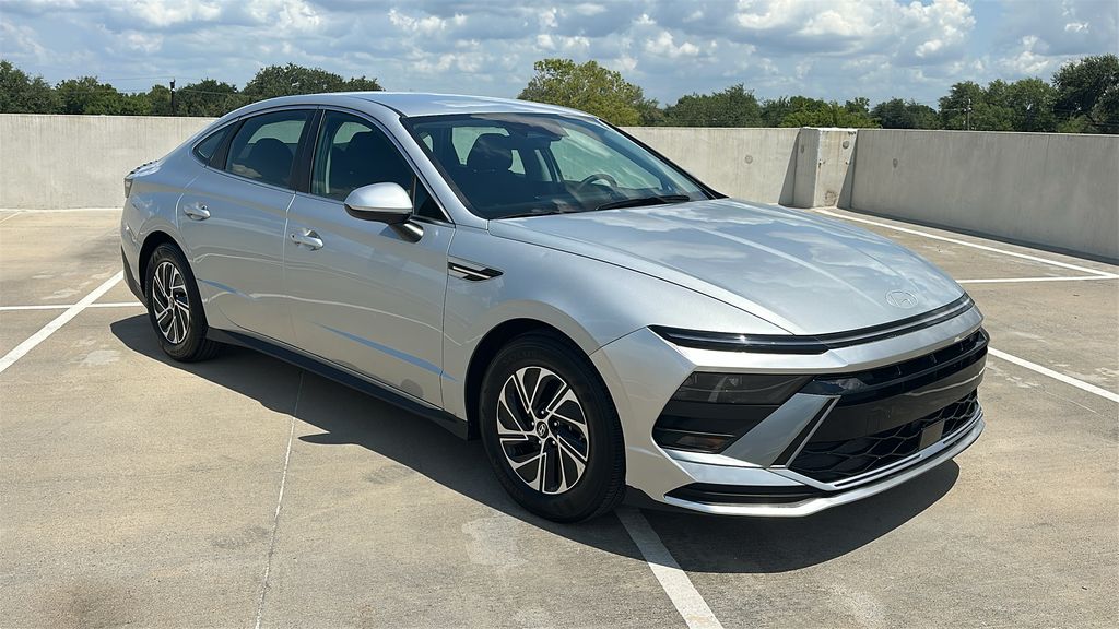 2026 Hyundai Sonata Hybrid Blue Silver at DeMontrond Gulf Freeway