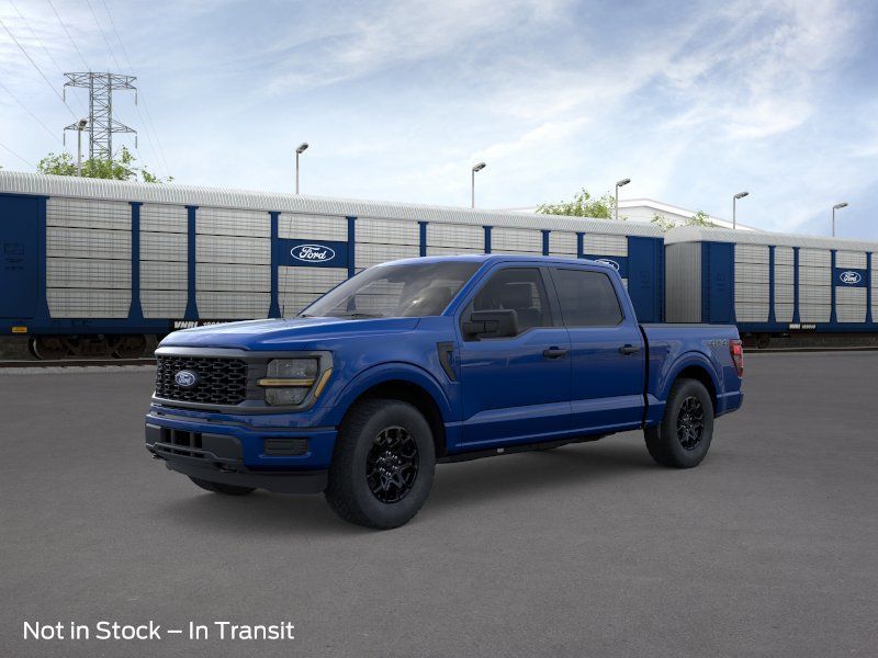 Argon Blue Metallic 2026 Ford F-150 STX SuperCrew 4WD Pickup Truck Four-Wheel Drive Automatic