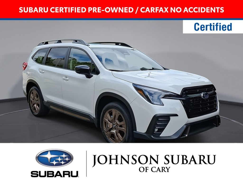 Crystal White Pearl 2025 Subaru Ascent SUV / Crossover All-Wheel Drive Continuously Variable Transmission