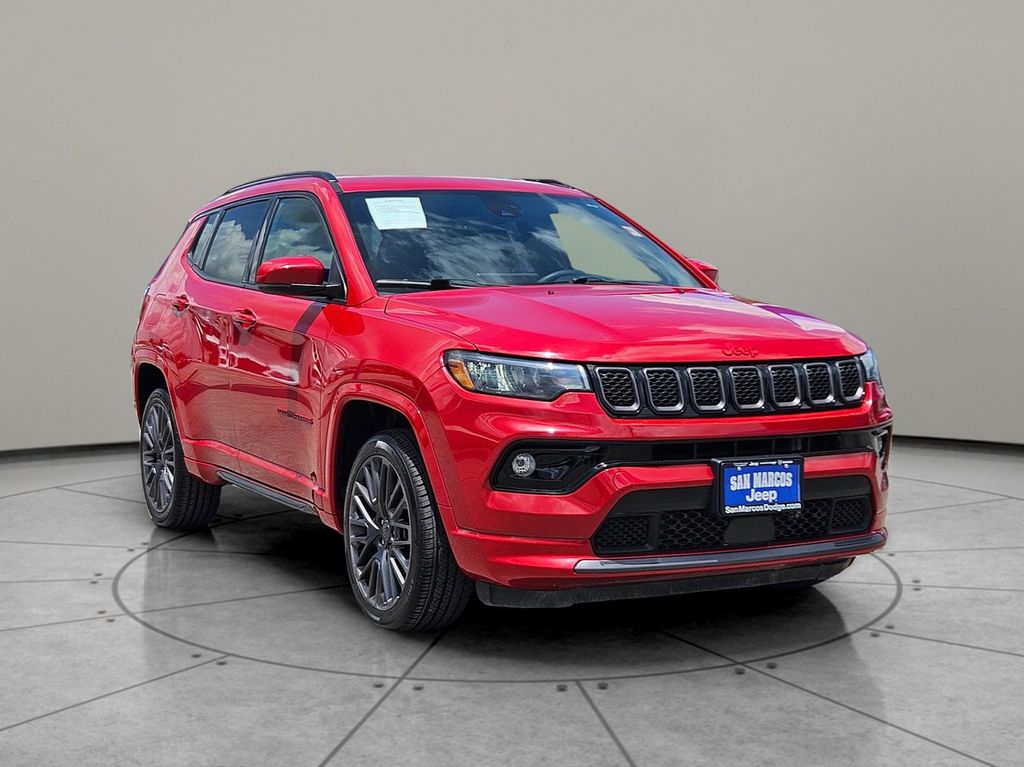 Used Car 2023 Jeep Compass  (red) Edition For Sale Under $25,000 In San Marcos, Texas