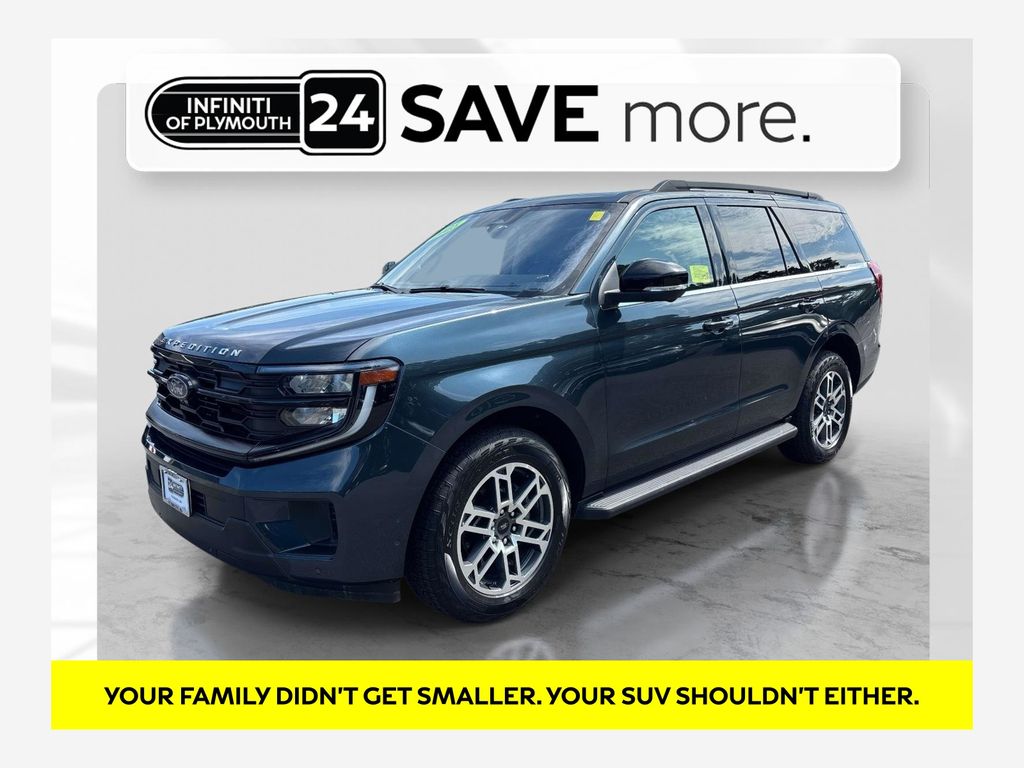 Blue Metallic 2025 Ford Expedition SUV / Crossover Four-Wheel Drive Automatic