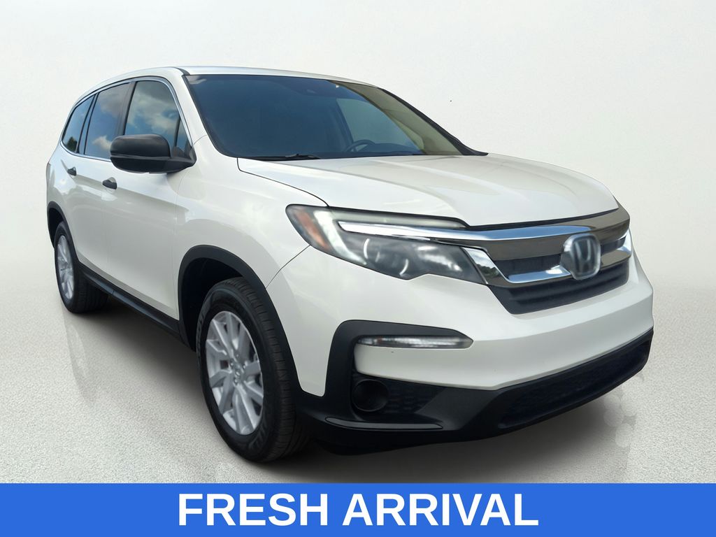 White 2019 Honda Pilot SUV / Crossover Front-Wheel Drive 6-Speed Automatic