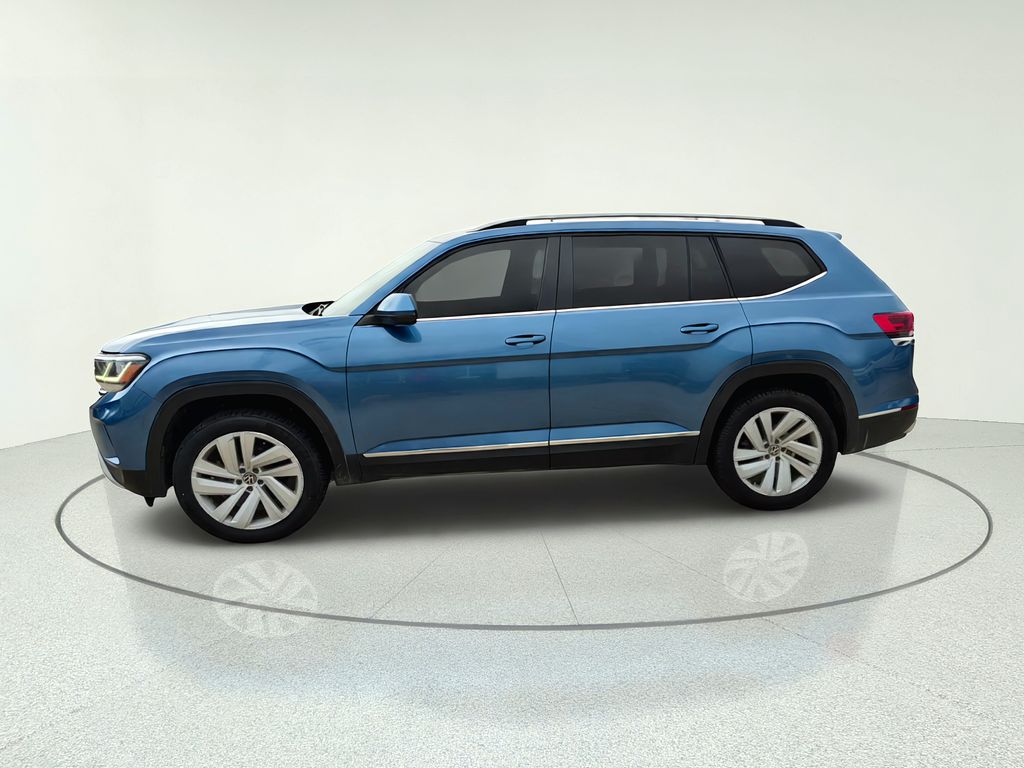 2021 Volkswagen Atlas SEL Blue at Wharton Ford