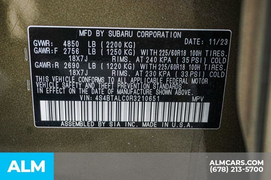 2024 Subaru Outback Onyx Edition - Photo 56