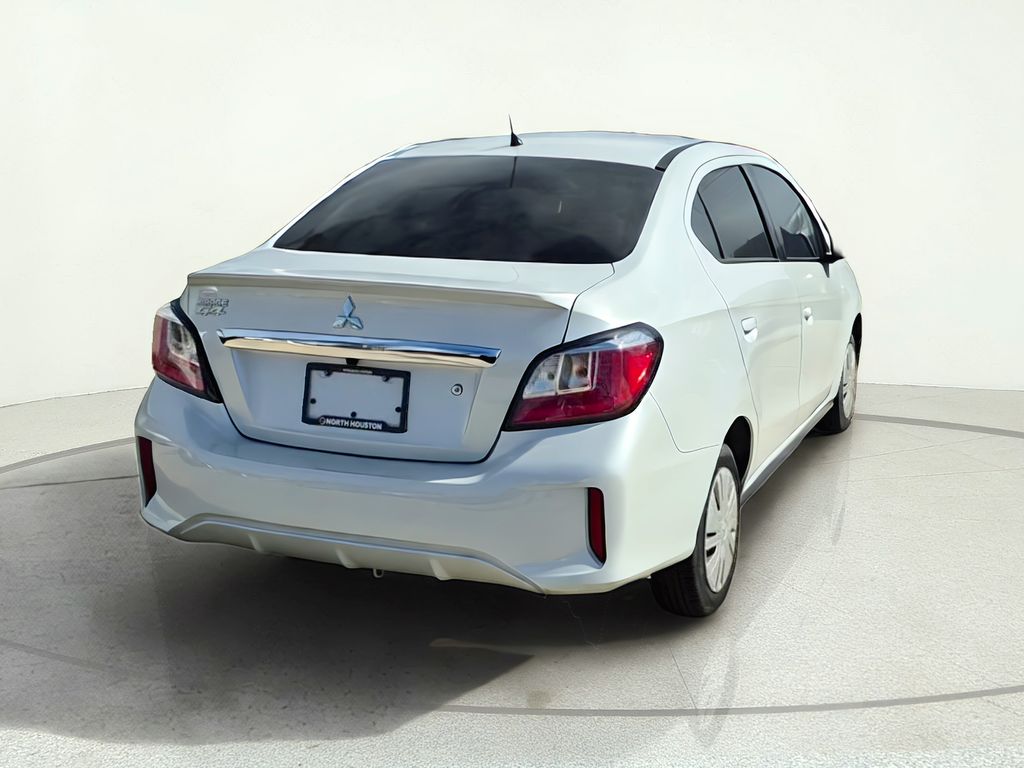 2023 Mitsubishi Mirage G4 ES White at DeMontrond Ford