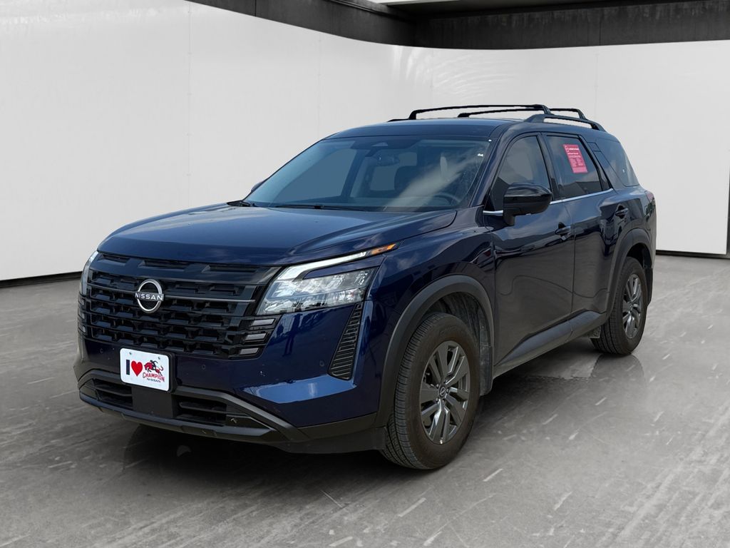 Deep Ocean Blue Pearl 2026 Nissan Pathfinder SUV / Crossover Front-Wheel Drive 9-Speed Automatic