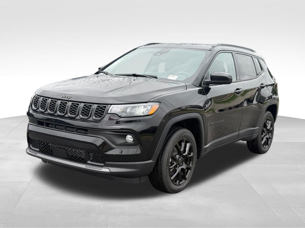 Diamond Black Crystal Pearlcoat 2026 Jeep Compass SUV / Crossover Four-Wheel Drive 8-Speed Automatic